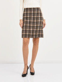 юбка на запах в клетку - Glenfield фото 4