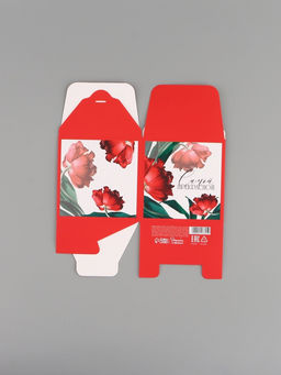 Цена за 10 шт. Коробка подарочная складная, упаковка, «Самой прекрасной», 12×12×12 см