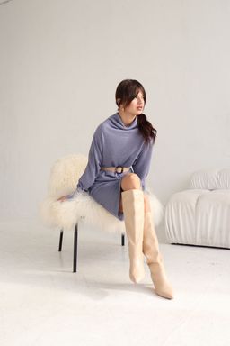 Платье-свитер оверсайз - Martichelli фото 17