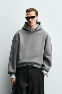 COMPACT BOXY FIT HOODIE - Zara фото 2