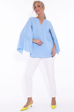 Туника Магия притяжения (голубой) - Эльза фото 5