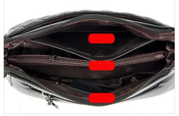 KAIDIFEINIROO Сумка женская с двумя ремнями 9669  фото 6