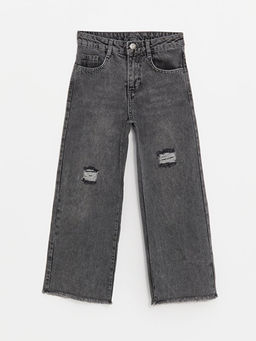 Wideleg K?z ?ocuk Jean Pantolon - Waikiki фото 3