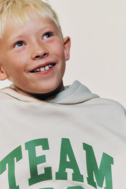 SPORTY HOODIE WITH SLOGAN PRINT - Zara фото 6