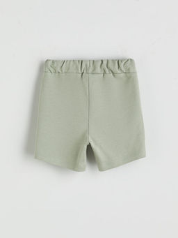 Beli Lastikli Bask?l? Erkek ?ocuk ?ort