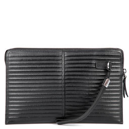 88655 black, мужской кожаный клатч Barcelo Biagi