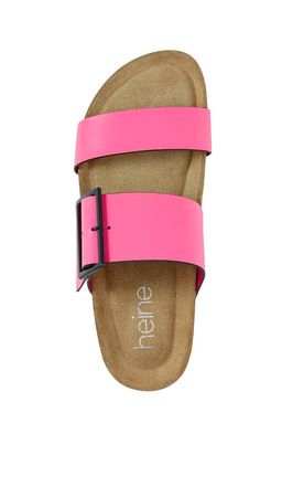 Шлепки, розовые - Heine фото 4