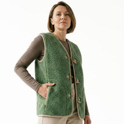 Жилет арт.3220-15/пуг. ТАРА Олива