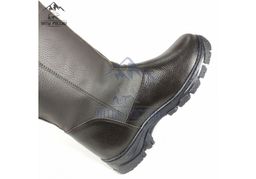 Сапоги мужские Сибирь, коричневые, литая подошва