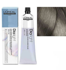 DIA Light 8.1 Светлый блондин пепельный, крем-краска 50 мл - Loreal professionnel фото 2