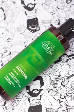 Шампунь с цинком Мягкое очищение и профилактика перхоти для ежедневного применения SIBERINA