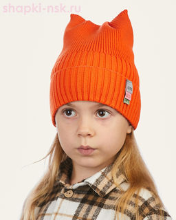 1201V1 Кошка вискоза Колпак для девочки (50-52)