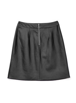 CONTE Юбка А-силуэта с напылением "под кожу" ALLURE black black