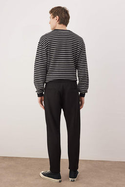 Siyah Straight Fit Erkek Pantolon TMNAW26PL00012 - Trendyolmilla фото 4