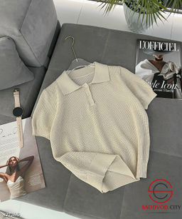 Футболка поло однотонная