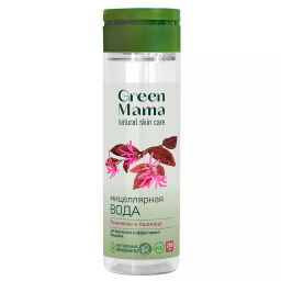 Green Mama Вода Мицеллярная д/бережного и эффект.очищения 500мл