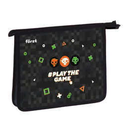 Папка для тетрадей А5, молния сверху F?rst "Play the game" (FT-PP-A50512) пластик