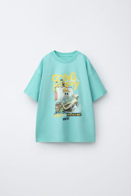 CAMISETA ONE PIECE NETFLIX  / Azul claro
