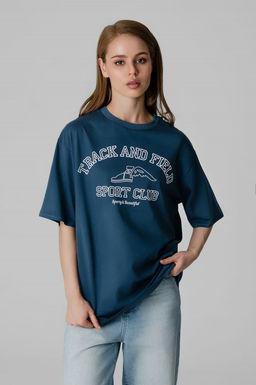 Арт. 3188 Футболка женская оверсайз 42-48 (4 шт) Цвет:изумрудный - Калинка фото 21