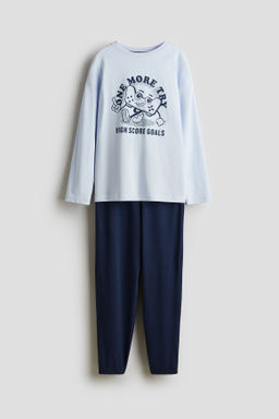 Pijama de algod?n con motivo estampado - H&m фото 2
