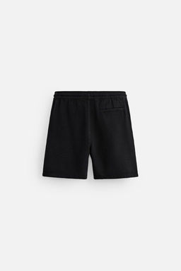 TEXTURED REGULAR FIT BERMUDA SHORTS - Zara фото 26