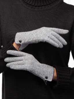Перчатки жен Labbra LB-PH-47 grey/black