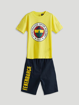 Beli Lastikli Fenerbah?e Bask?l? Erkek ?ocuk ?ort