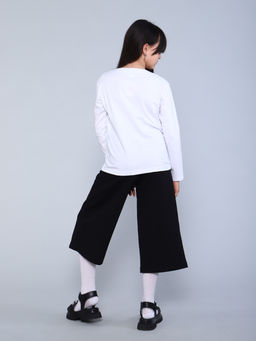 Лонгслив Брианна белый - Ладошки фото 7