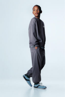 TEXT PRINT SWEATSHIRT AND JOGGERS SET - Zara фото 9