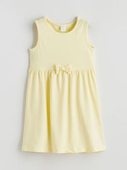 Fiyonk Detayl? K?z ?ocuk Elbise