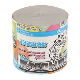 Цена за 32 шт. Туалетная бумага «Снежок Крепышъ», без втулки, 1 слой