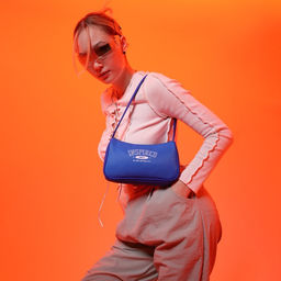 Сумка багет из текстиля, Inspired, 23*13*5 см - Nazamok фото 10