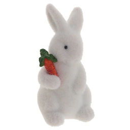 Фигурка декоративная "Заяц", L6 W7 H12 см, 2в.