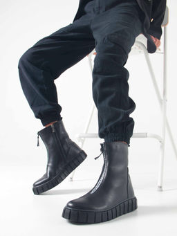 Ботинки 365.L.1918bl.Black/Шерсть