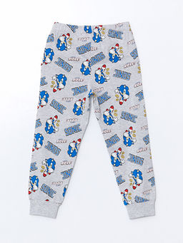 Sonic Bask?l? Erkek ?ocuk Pijama Alt - Waikiki фото 2
