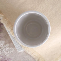 Кашпо 7х7 см / 2182W /уп 12/144/белое - Галеонтрейд фото 2