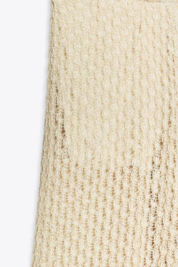 METALLIC THREAD TROUSERS - Zara фото 6