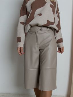 кюлоты из экокожи 4461-0603