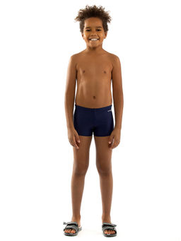 8510 Плавки-шорты детские однотонные с логотипом