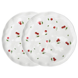 НАБОР ТАРЕЛОК ОБЕДЕННЫХ LEFARD CHERRY 2 ШТ. 25,5*2,5 СМ