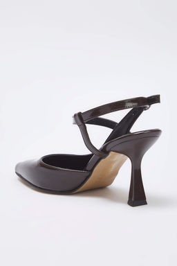 Trendyol Shoes Siyah Bilekten Bantl? Kad?n Ince Topuklu Ayakkab? TAKAW25TO00004 - Trendyolmilla фото 11