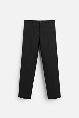 SLIM FIT SUIT TROUSERS - Zara фото 5