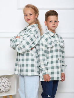 РБ013 Рубашка Мейн (хаки) - Милаша фото 14