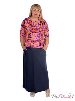 Туника Модель №475 размеры 50-80 - Plusmoda фото 4