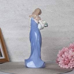 Статуэтка Дама с цветами 28 см / HP039 /уп 32/ - Галеонтрейд фото 7
