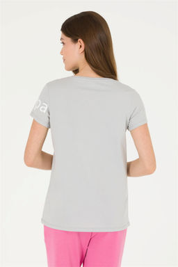 U. S. Polo Assn Женская серая футболка с круглым вырезом - U.s. polo assn фото 12