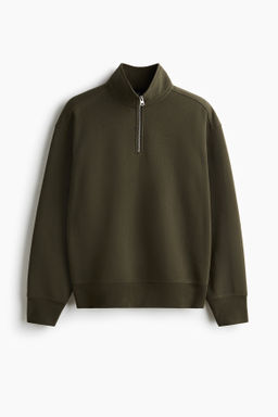 Sudadera con media cremallera Loose Fit - H&m фото 2