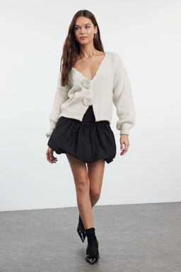 Tas Gul Detayl? Triko Yumusak Dokulu H?rka TWOAW25HI00242