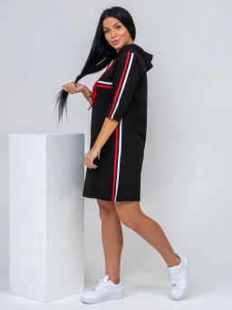 Платье женское, цвет черный