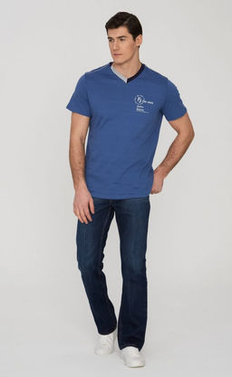 Футболка F911-06bb-019 jeans blue - Fine joyce фото 3